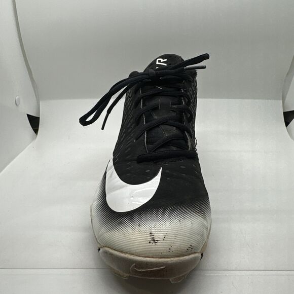 Mens Nike Vapor Ultrafly 2 Keystone Black/White AO7945-003 Baseball Size 10 - Picture 3 of 12